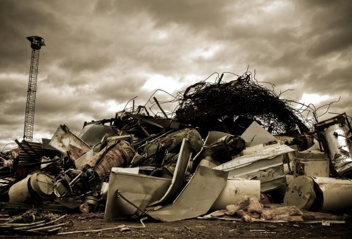 Materials being delivered to a local transfer station near Richmond